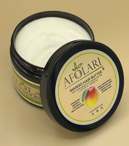 Mango Hair Butter | Moisturizing Hair Butter | Afolari